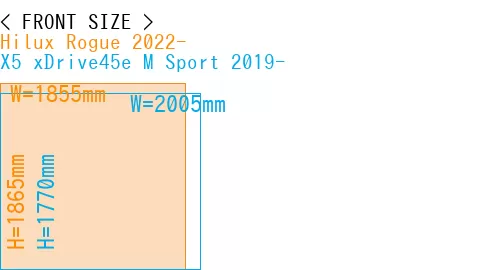 #Hilux Rogue 2022- + X5 xDrive45e M Sport 2019-